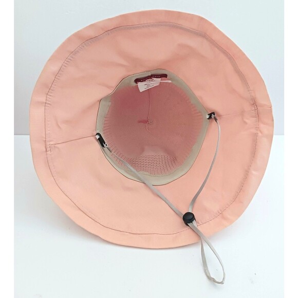 NEW Karfil Hats Wide Brim Packable Lt Melon Cotton Breathable Chin Strap - Picture 7 of 11